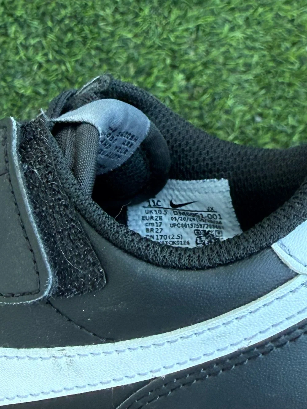 Nike Kids Black Sneakers CORTEZ